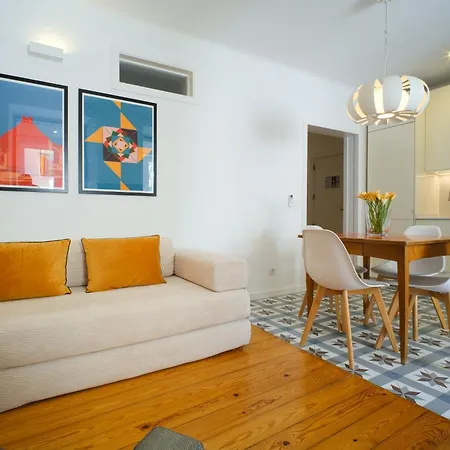 Amazing Vintage Flat In Principe Real Appartement