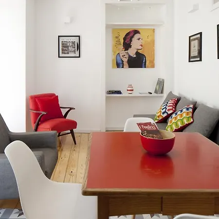 Apartment Amazing Vintage Flat In Principe Real Lisbon *